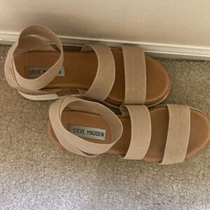 Steve Madden Platform dress summer sandals size 6